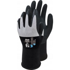 WG555 Duo, Nylon-Handschuh mit Nitril Gr. 8/M